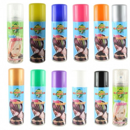 COLOURED HAIR SPRAY