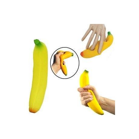 SQUEEZE BANANA KEYRING